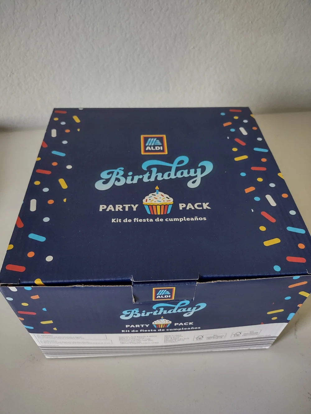 Aldi multicolor rainbow
